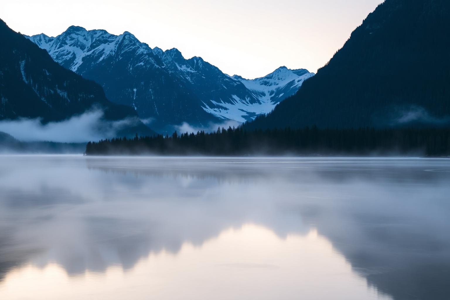 Misty Lake
